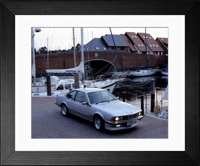 Framed Print : 1986 BMW M635csi Framed Print : 1986 BMW M635csi