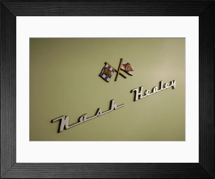 Framed Print : Nash Healey 1953. Artist: Simon Clay Framed Print : Nash Healey 1953. Artist: Simon Clay
