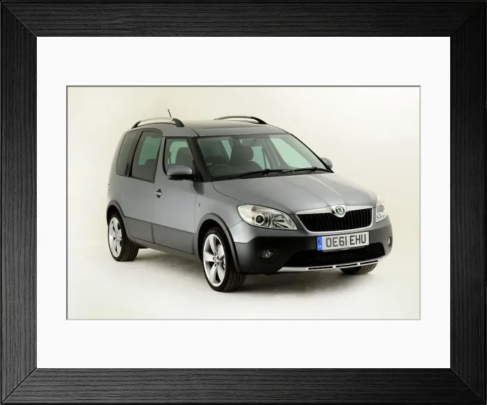 Framed Print : 2011 Skoda Roomster Scout Framed Print : 2011 Skoda Roomster Scout