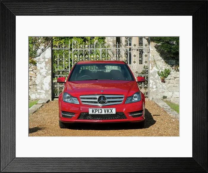 Framed Print : 2013 Mercedes Benz C350 AMG Framed Print : 2013 Mercedes Benz C350 AMG