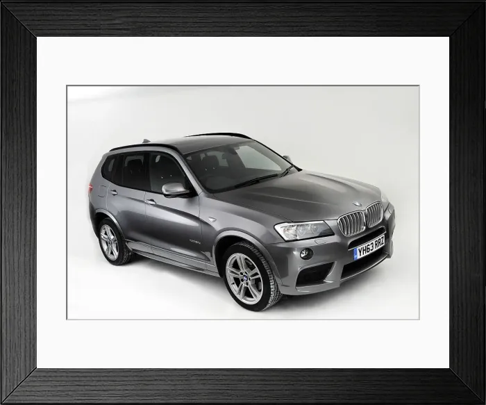Framed Print : 2013 BMW X3 Framed Print : 2013 BMW X3