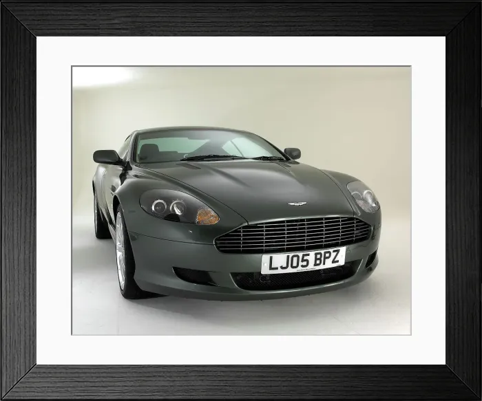 Framed Print : 2005 Aston Martin DB9 Framed Print : 2005 Aston Martin DB9