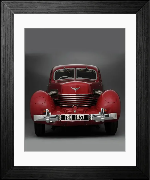 Framed Print : 1937Cord Westchester Sedan Framed Print : 1937Cord Westchester Sedan