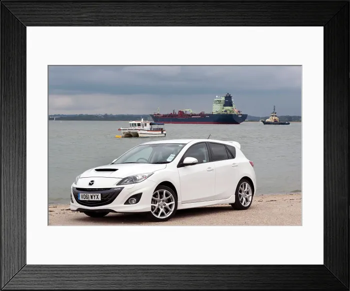 Framed Print : 2012 Mazda 3 MPS Framed Print : 2012 Mazda 3 MPS