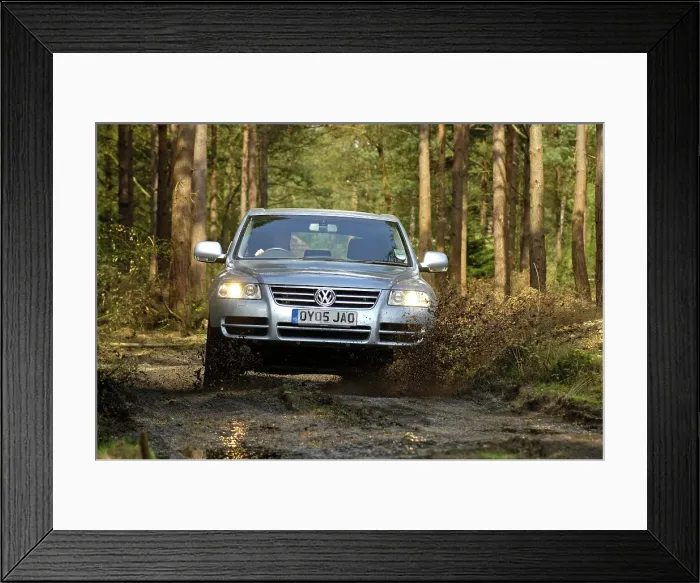 Framed Print : 2005 VW Tovareg Tdi V6 Framed Print : 2005 VW Tovareg Tdi V6