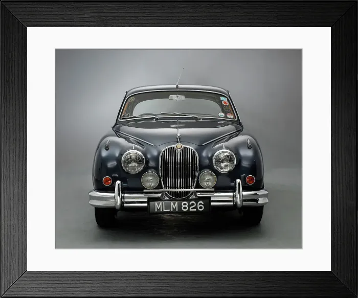 Framed Print : 1964 Jaguar Mk 2 3.8 Framed Print : 1964 Jaguar Mk 2 3.8