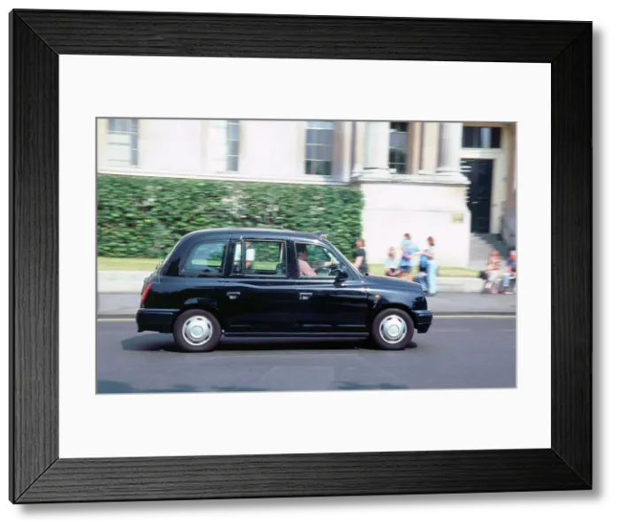 Framed Print : London taxi cab, 1999 Framed Print : London taxi cab, 1999