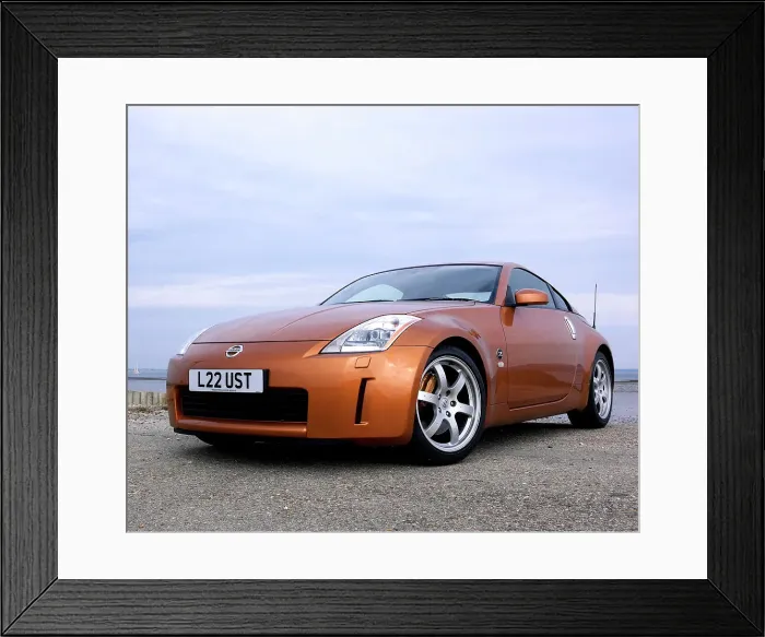 Framed Print : 2004 Nissan 350Z Framed Print : 2004 Nissan 350Z
