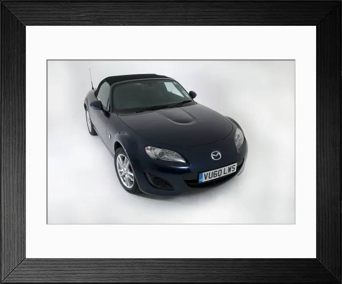 Framed Print : 2010 Mazda MX5 Framed Print : 2010 Mazda MX5