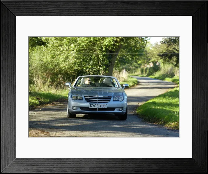 Framed Print : 2005 Chrysler Crossfire Roadster Framed Print : 2005 Chrysler Crossfire Roadster