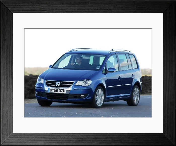 Framed Print : 2006 Volkswagen Touran Tdi Sport Framed Print : 2006 Volkswagen Touran Tdi Sport