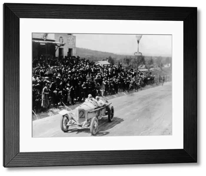 Framed Print : Christian Lautenschlager passing the tribunes, in the Targa Florio race, Sicily, 1922 Framed Print : Christian Lautenschlager passing the tribunes, in the Targa Florio race, Sicily, 1922