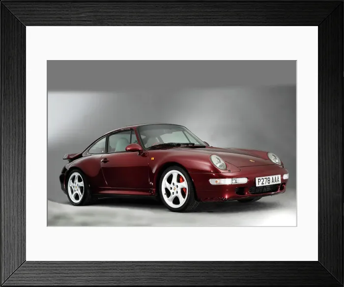 Framed Print : 1996 Porsche 993 Turbo Framed Print : 1996 Porsche 993 Turbo