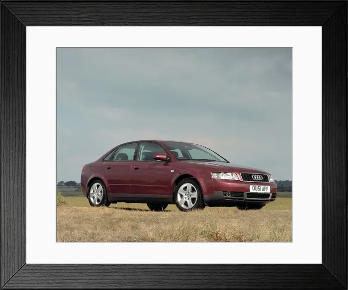 Framed Print : 2001 Audi A4 2.0 Framed Print : 2001 Audi A4 2.0