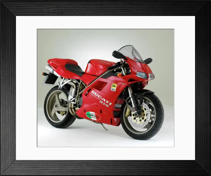 Framed Print : 1995 Ducati 916 Framed Print : 1995 Ducati 916