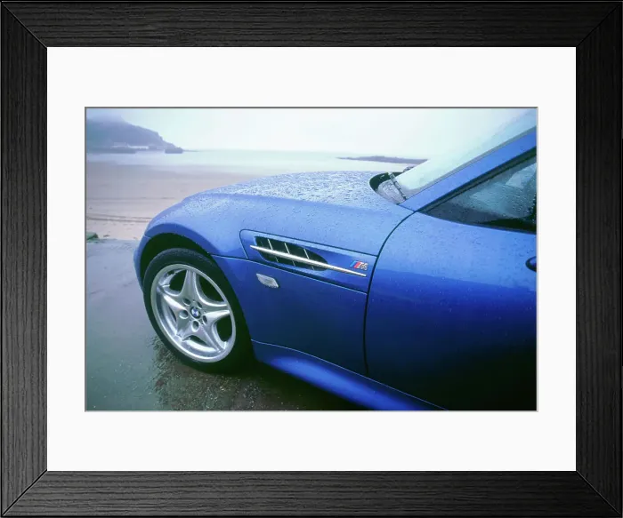 Framed Print : 1998 BMW Z3 coupe Framed Print : 1998 BMW Z3 coupe