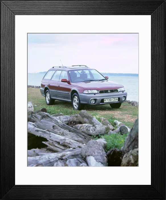 Framed Print : 1998 Subaru Legacy Outback Framed Print : 1998 Subaru Legacy Outback