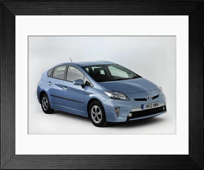 Framed Print : 2012 Toyota Prius Framed Print : 2012 Toyota Prius