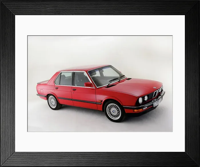 Framed Print : 1987 BMW M5