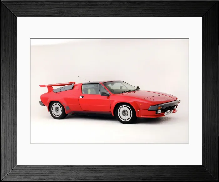 Framed Print : 1984 Lamborghini Jalpas