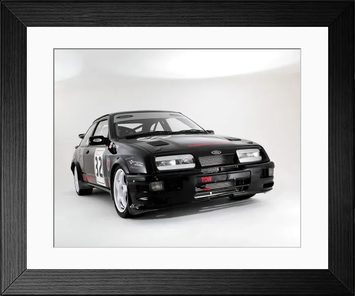Framed Print : 1987 Ford Sierra RS500 Framed Print : 1987 Ford Sierra RS500