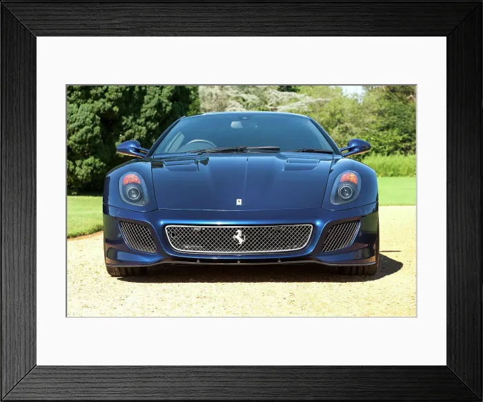 Framed Print : 2010 Ferrari 599 GTO Framed Print : 2010 Ferrari 599 GTO