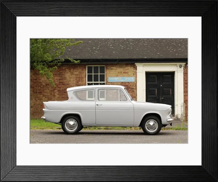 Framed Print : 1964 Ford Anglia Deluxe Framed Print : 1964 Ford Anglia Deluxe