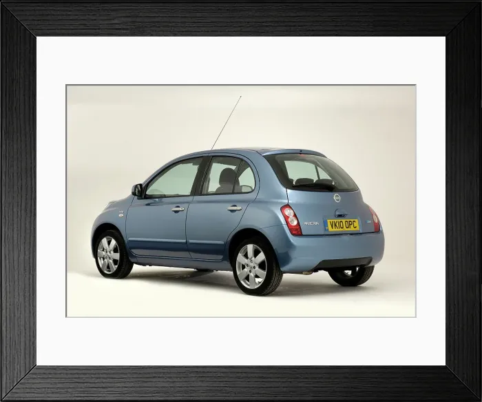 Framed Print : 2010 Nissan Micra