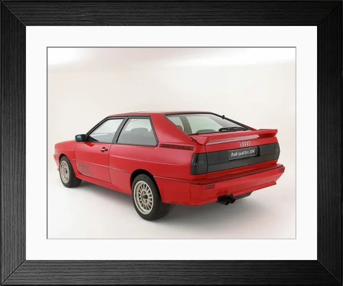 Framed Print : 1991 Audi Quattro 20v Framed Print : 1991 Audi Quattro 20v