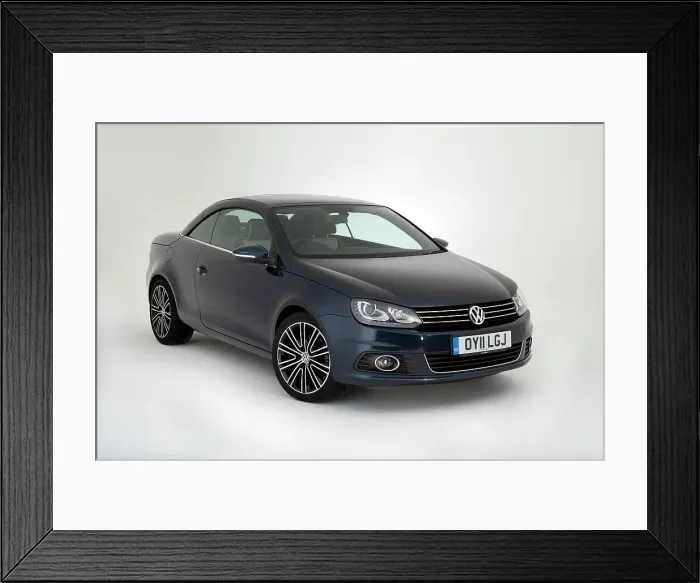 Framed Print : 2011 Volkswagen EOS 2.0 Tdi Framed Print : 2011 Volkswagen EOS 2.0 Tdi