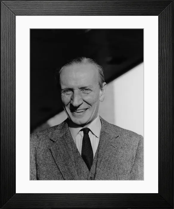 Framed Print : Sir Alec Issigonis, (c1970?) Framed Print : Sir Alec Issigonis, (c1970?)