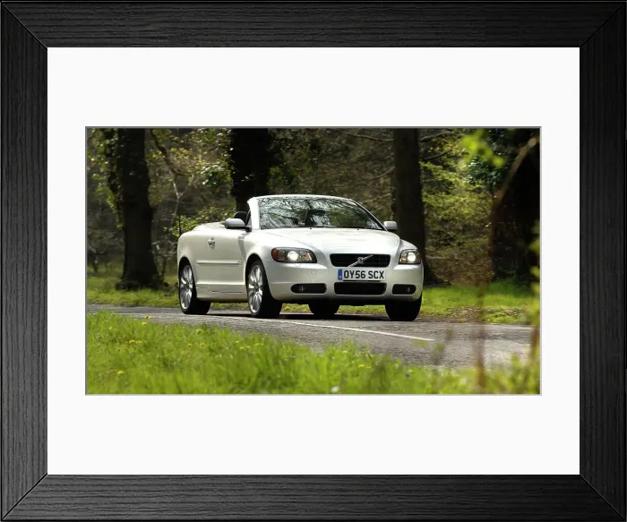 Framed Print : 2006 Volvo C70 Convertible Framed Print : 2006 Volvo C70 Convertible