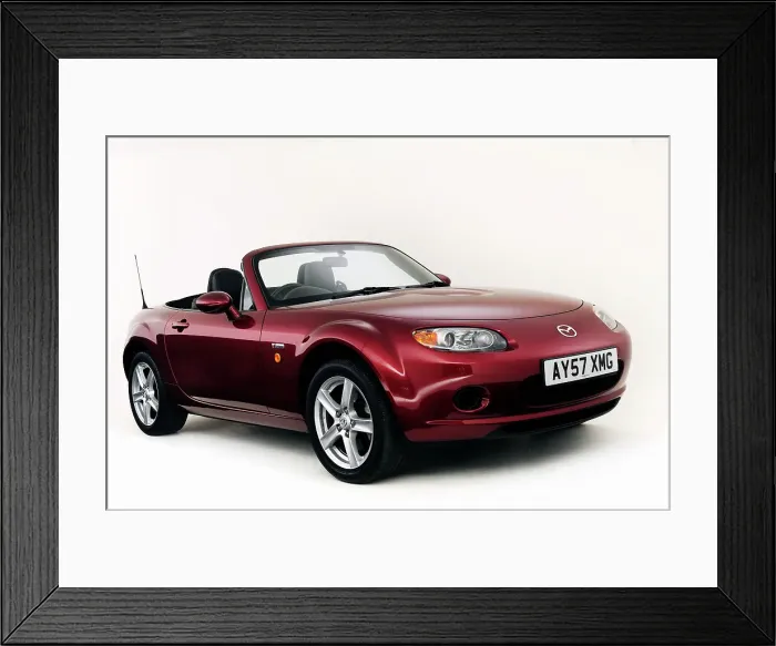 Framed Print : 2007 Mazda MX5 Framed Print : 2007 Mazda MX5
