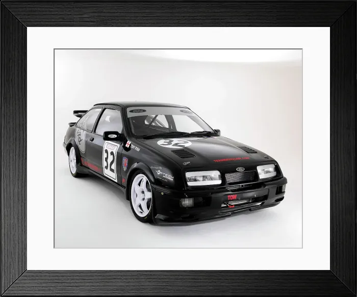 Framed Print : 1987 Ford Sierra RS500 Framed Print : 1987 Ford Sierra RS500