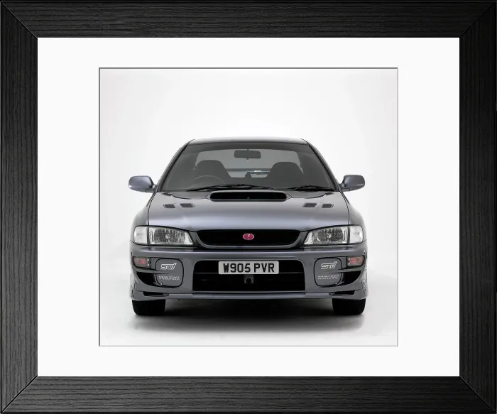 Framed Print : 2000 Subaru Impreza Sti Framed Print : 2000 Subaru Impreza Sti