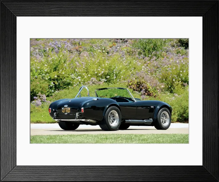 Framed Print : AC Cobra 427 1966. Artist: Simon Clay Framed Print : AC Cobra 427 1966. Artist: Simon Clay