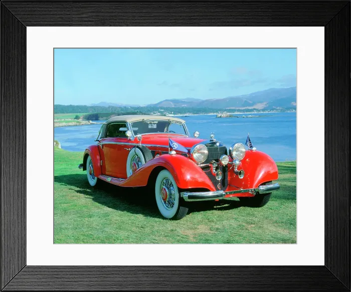 Framed Print : 1938 Mercedes Benz 540K Sindelfinger Cabriolet Framed Print : 1938 Mercedes Benz 540K Sindelfinger Cabriolet