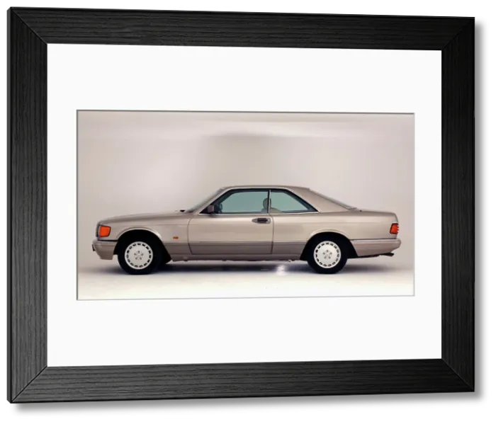 Framed Print : 1990 Mercedes Benz 560 SEC Framed Print : 1990 Mercedes Benz 560 SEC