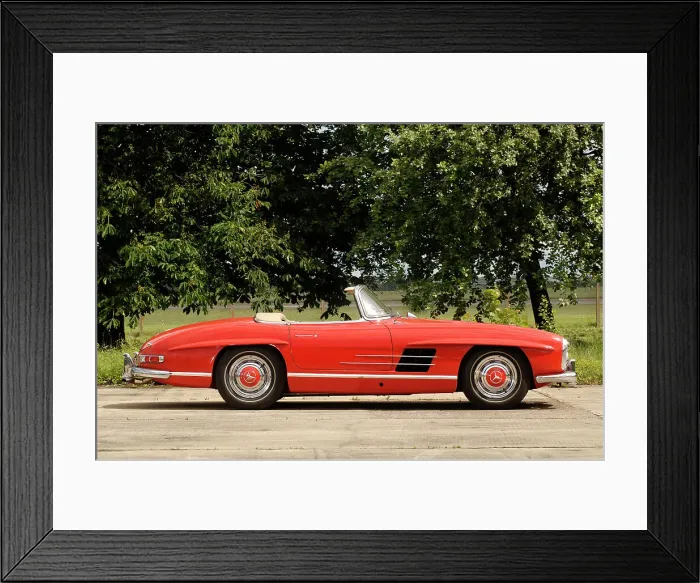 Framed Print : 1961 Mercedes Benz 300SL Framed Print : 1961 Mercedes Benz 300SL