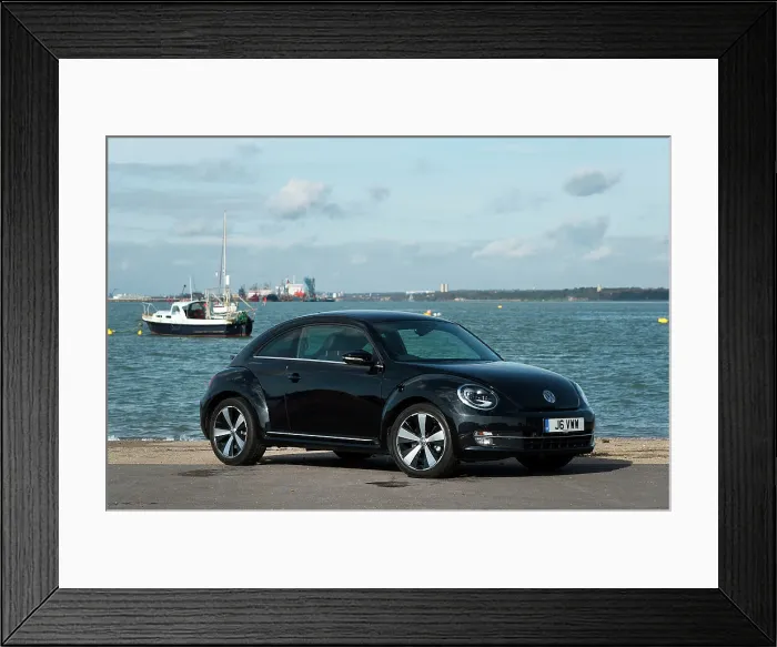 Framed Print : 2012 Volkswagen Beetle Framed Print : 2012 Volkswagen Beetle