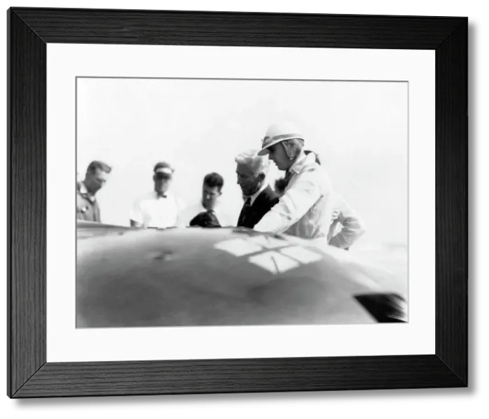 Framed Print : Sunbeam 1000hp World Land speed record attempt at Daytona 1927 Framed Print : Sunbeam 1000hp World Land speed record attempt at Daytona 1927