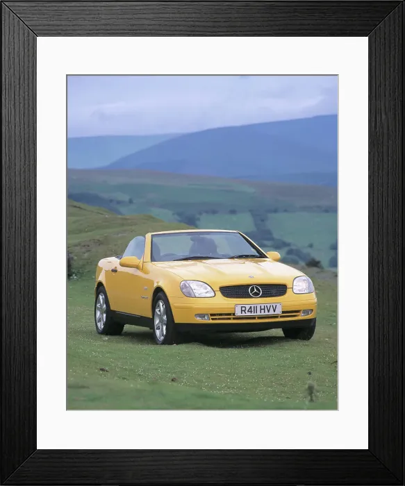 Framed Print : 1998 Mercedes Benz SLK 230 Framed Print : 1998 Mercedes Benz SLK 230