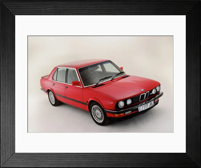 Framed Print : 1987 BMW M5 Framed Print : 1987 BMW M5
