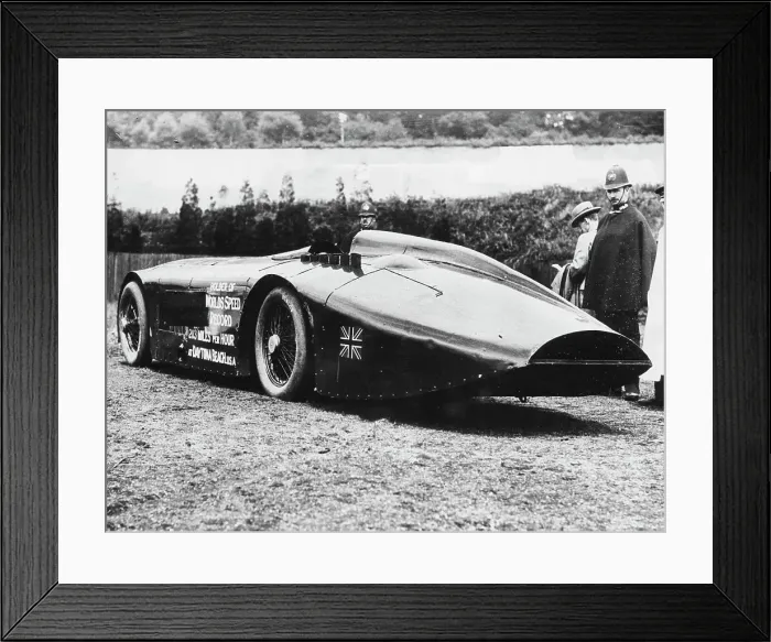 Framed Print : Sunbeam 1000 hp car, 1927 Framed Print : Sunbeam 1000 hp car, 1927