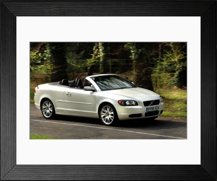 Framed Print : 2006 Volvo C70 Convertible Framed Print : 2006 Volvo C70 Convertible
