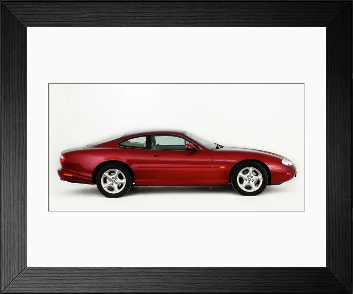 Framed Print : 1999 Jaguar XK8 coupe Framed Print : 1999 Jaguar XK8 coupe