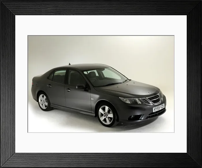 Framed Print : 2009 Saab 93