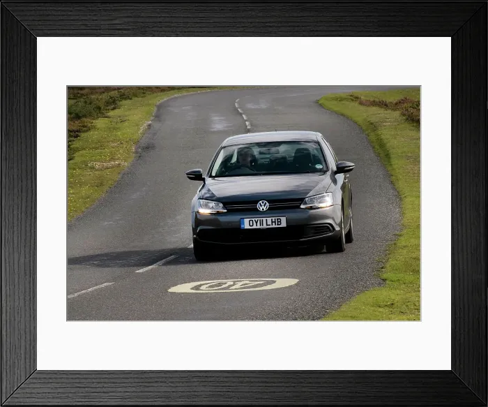 Framed Print : 2011 Volkswagen Jetta SE 1.6 Tdi Framed Print : 2011 Volkswagen Jetta SE 1.6 Tdi