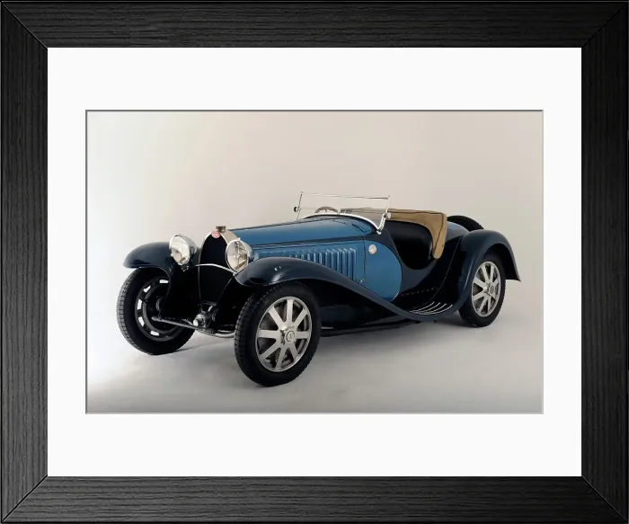 Framed Print : Bugatti type 55 1932. Artist: Simon Clay Framed Print : Bugatti type 55 1932. Artist: Simon Clay