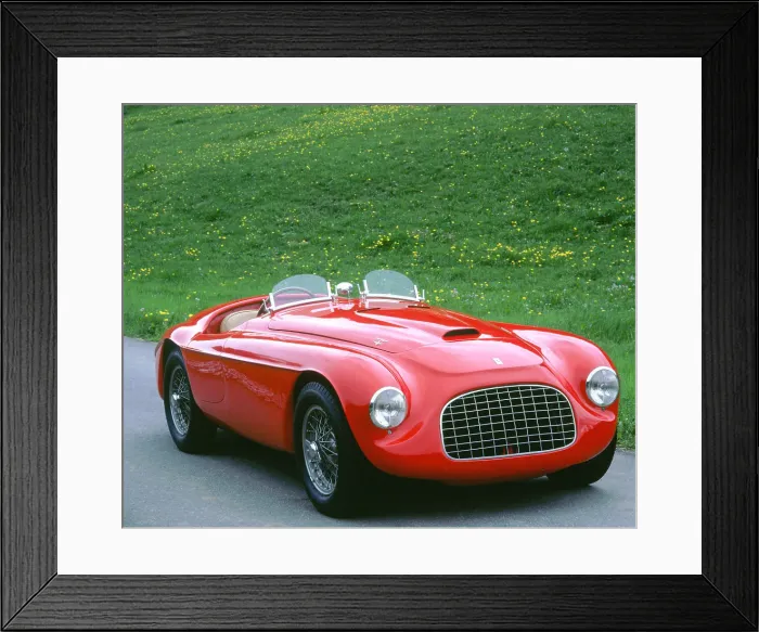 Framed Print : 1949 Ferrari 166 Barchetta Framed Print : 1949 Ferrari 166 Barchetta